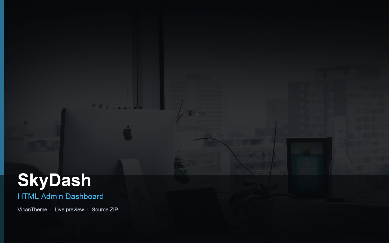 SkyDash — HTML Admin Dashboard
