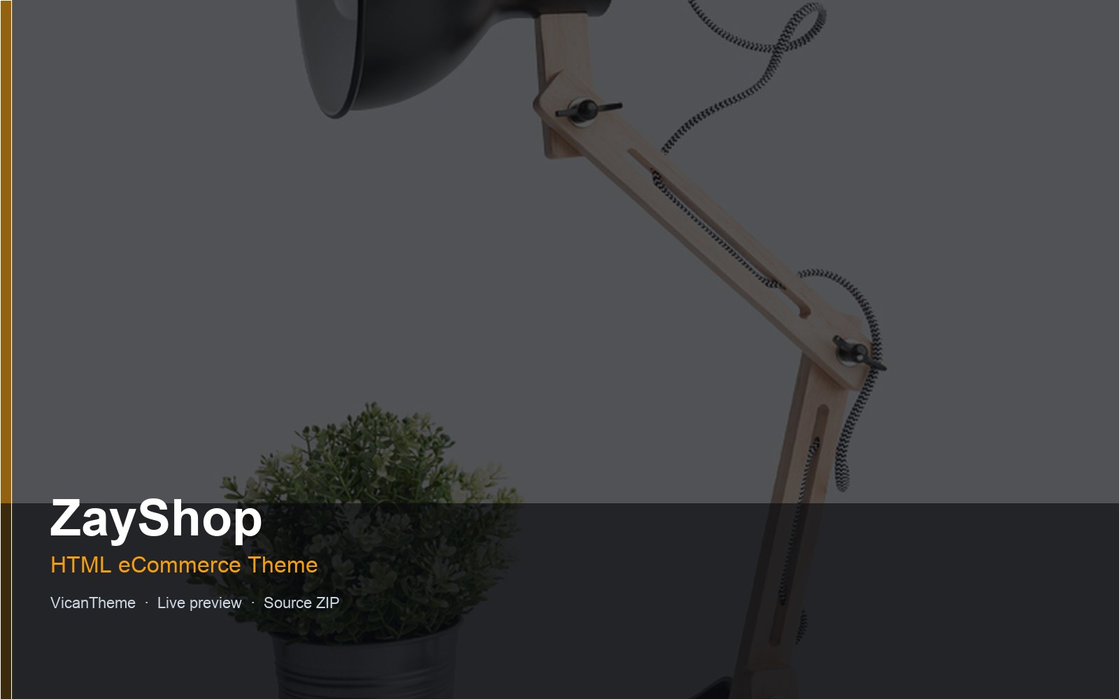 ZayShop — HTML eCommerce Theme