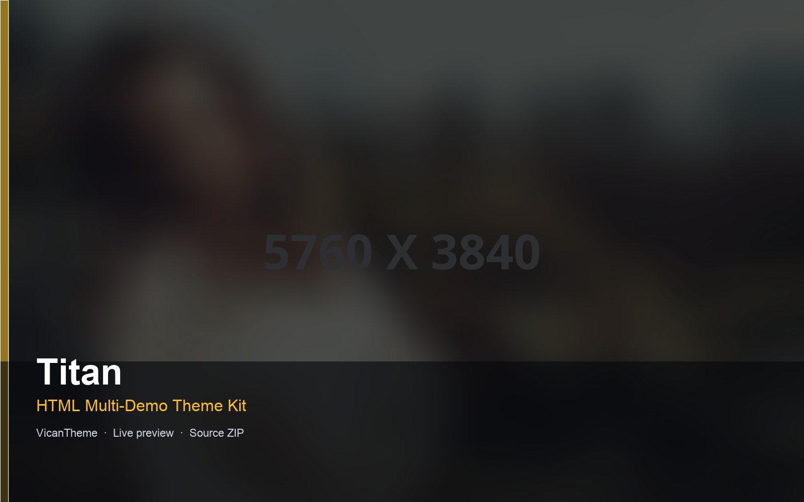 Titan — HTML Multi-Demo Theme Kit
