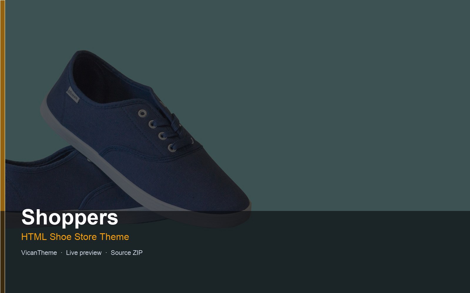 Shoppers — HTML Shoe Store Theme