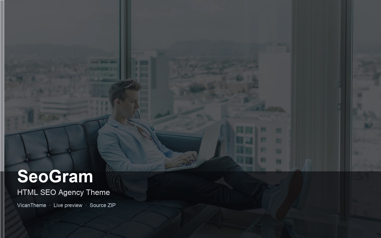 SeoGram — HTML SEO Agency Theme