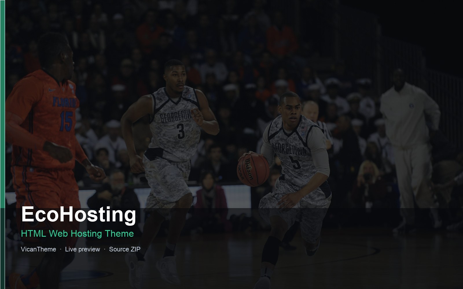 EcoHosting — HTML Web Hosting Theme