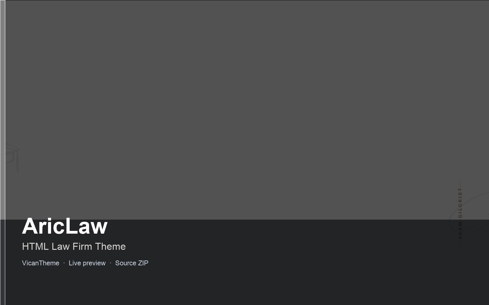 AricLaw — HTML Law Firm Theme