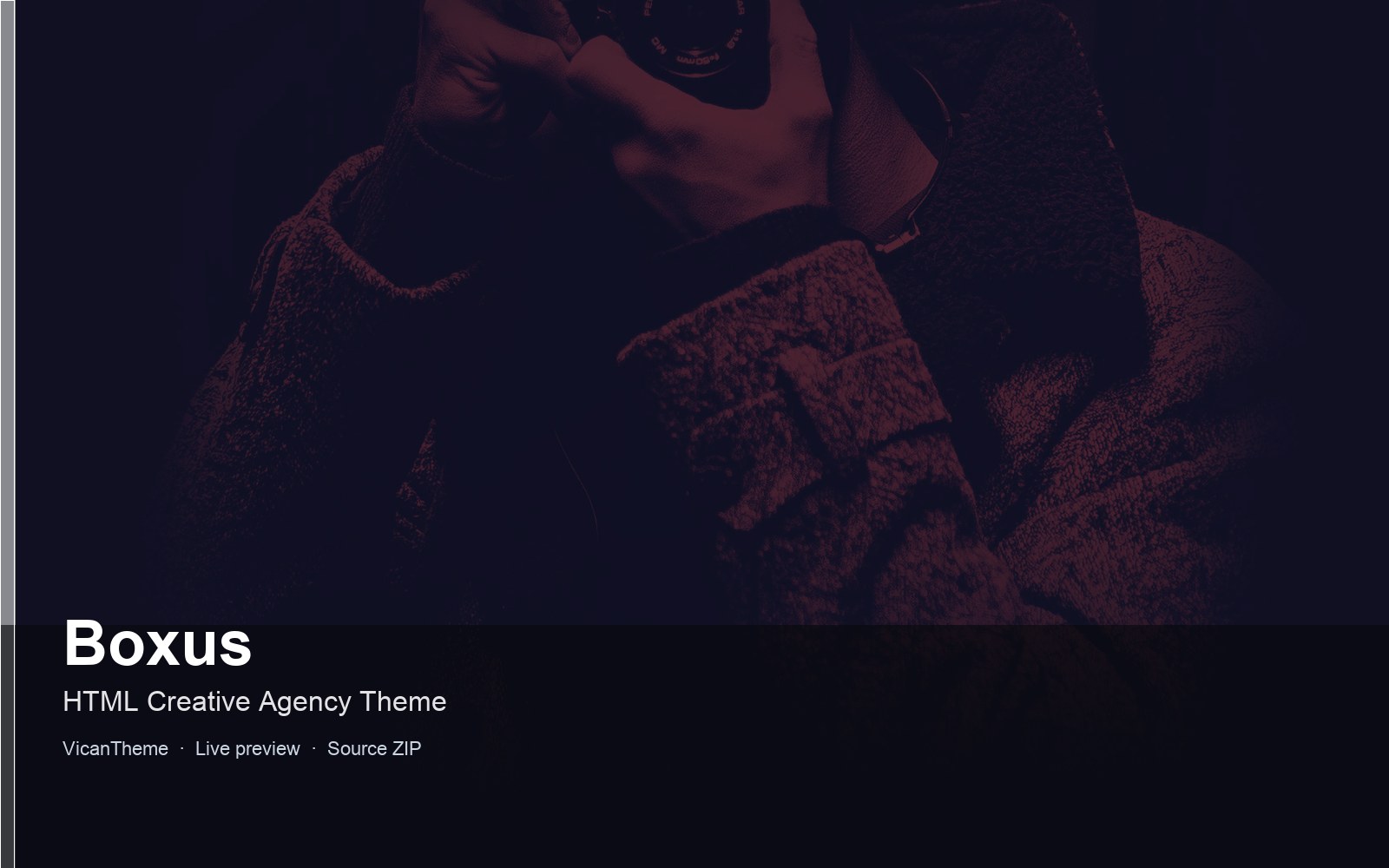 Boxus — HTML Creative Agency Theme