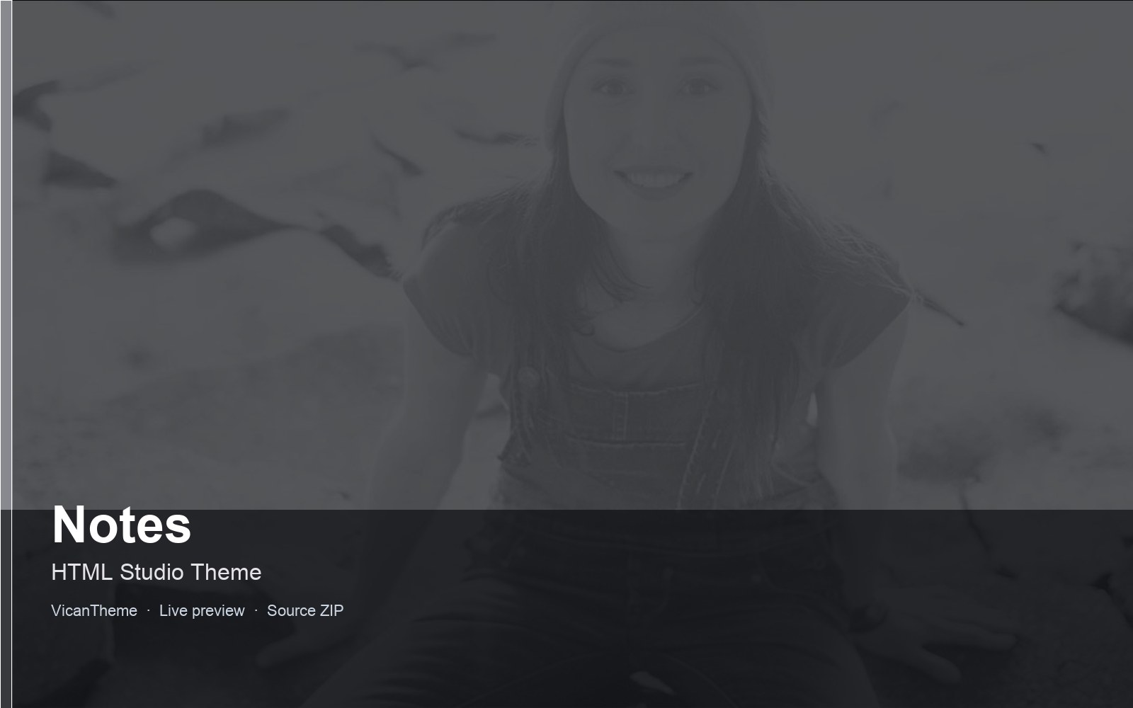Notes — HTML Studio Theme
