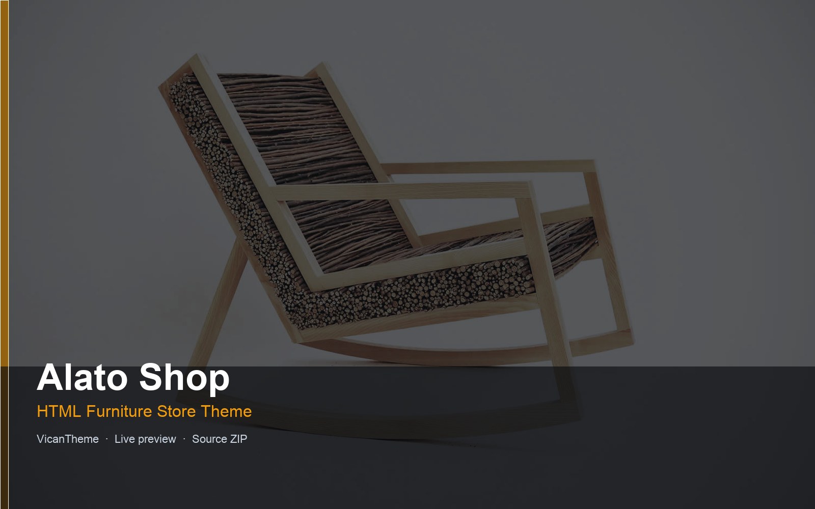 Alato Shop — HTML Furniture Store Theme