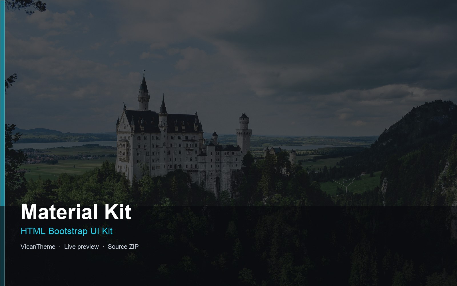 Material Kit — HTML Bootstrap UI Kit