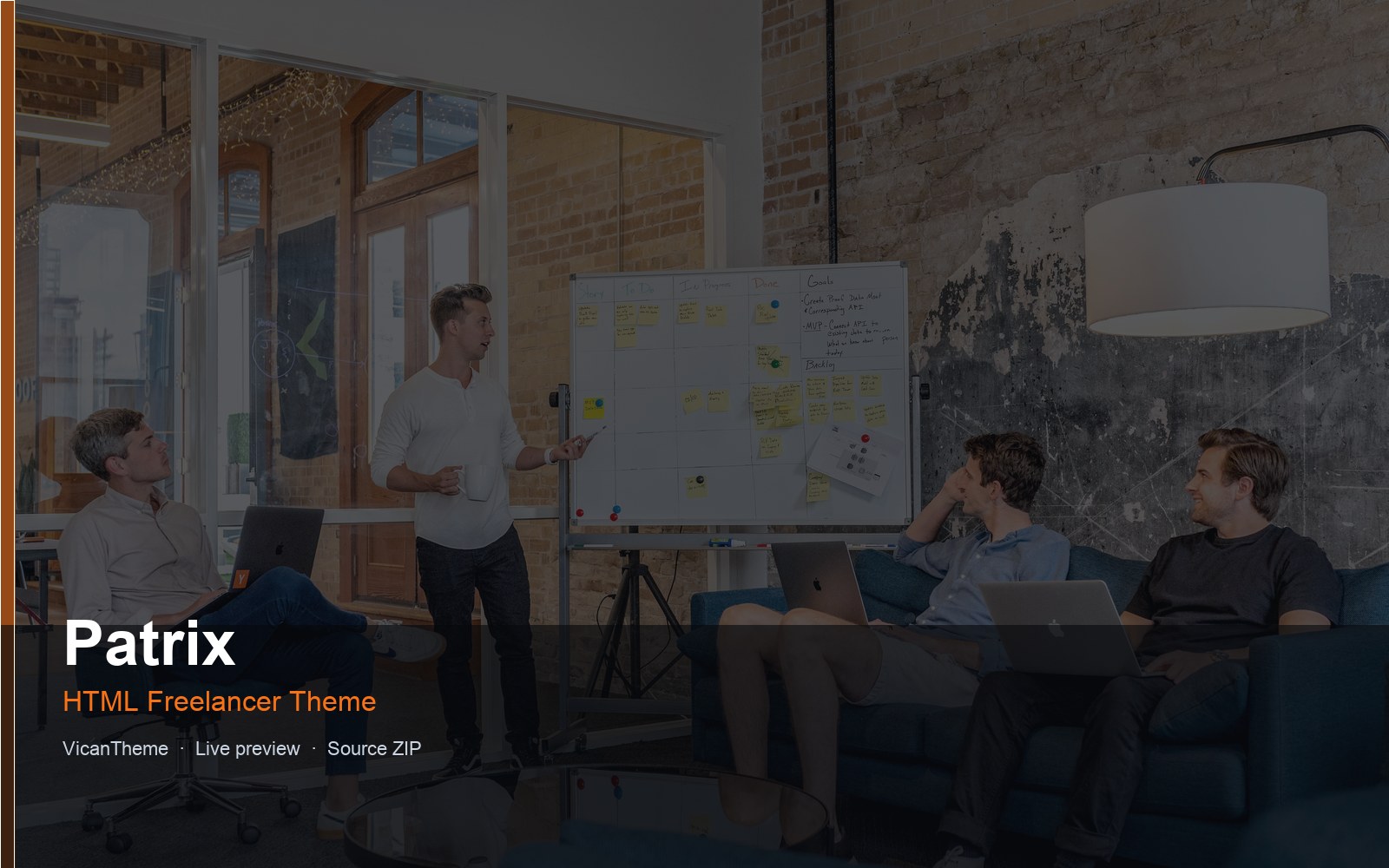 Patrix — HTML Freelancer Theme