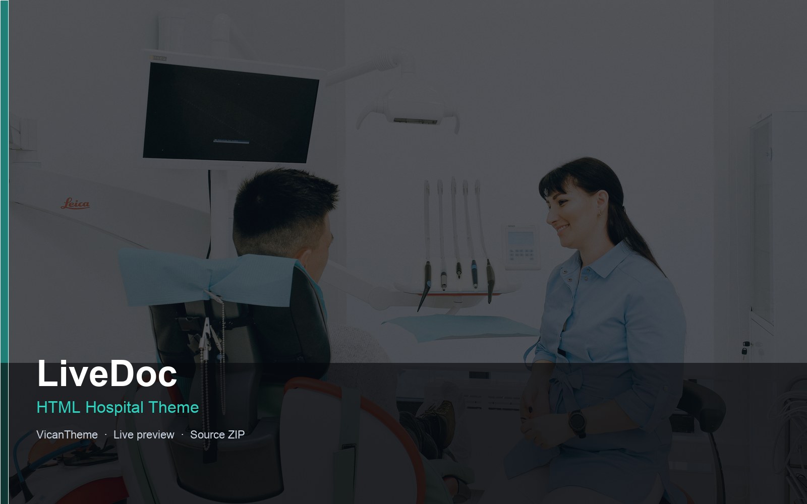 LiveDoc — HTML Hospital Theme
