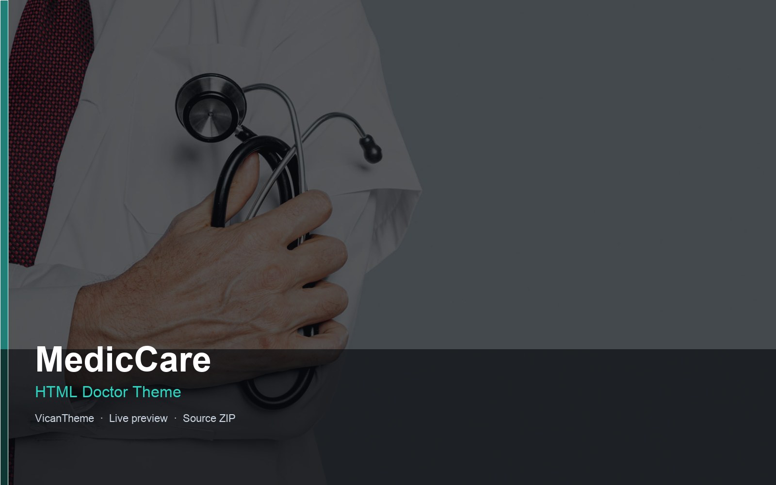 MedicCare — HTML Doctor Theme