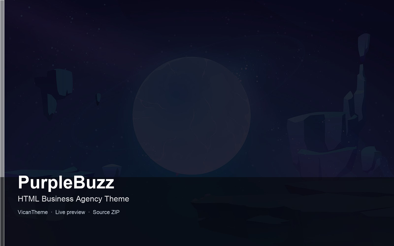 PurpleBuzz — HTML Business Agency Theme