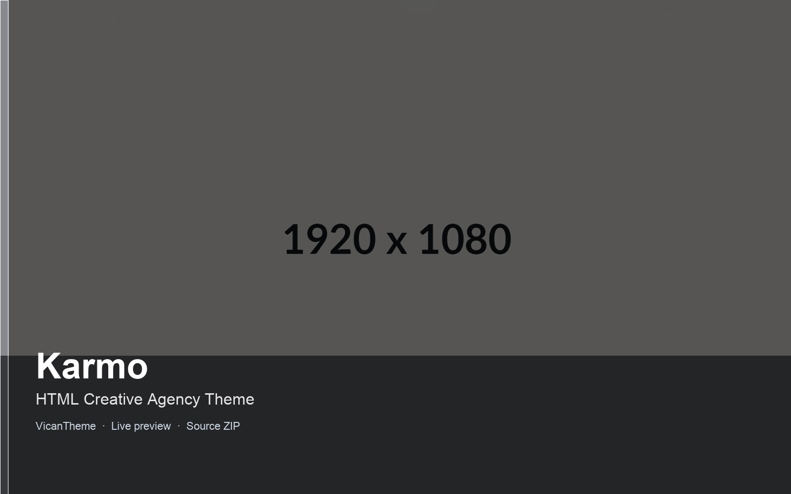 Karmo — HTML Creative Agency Theme