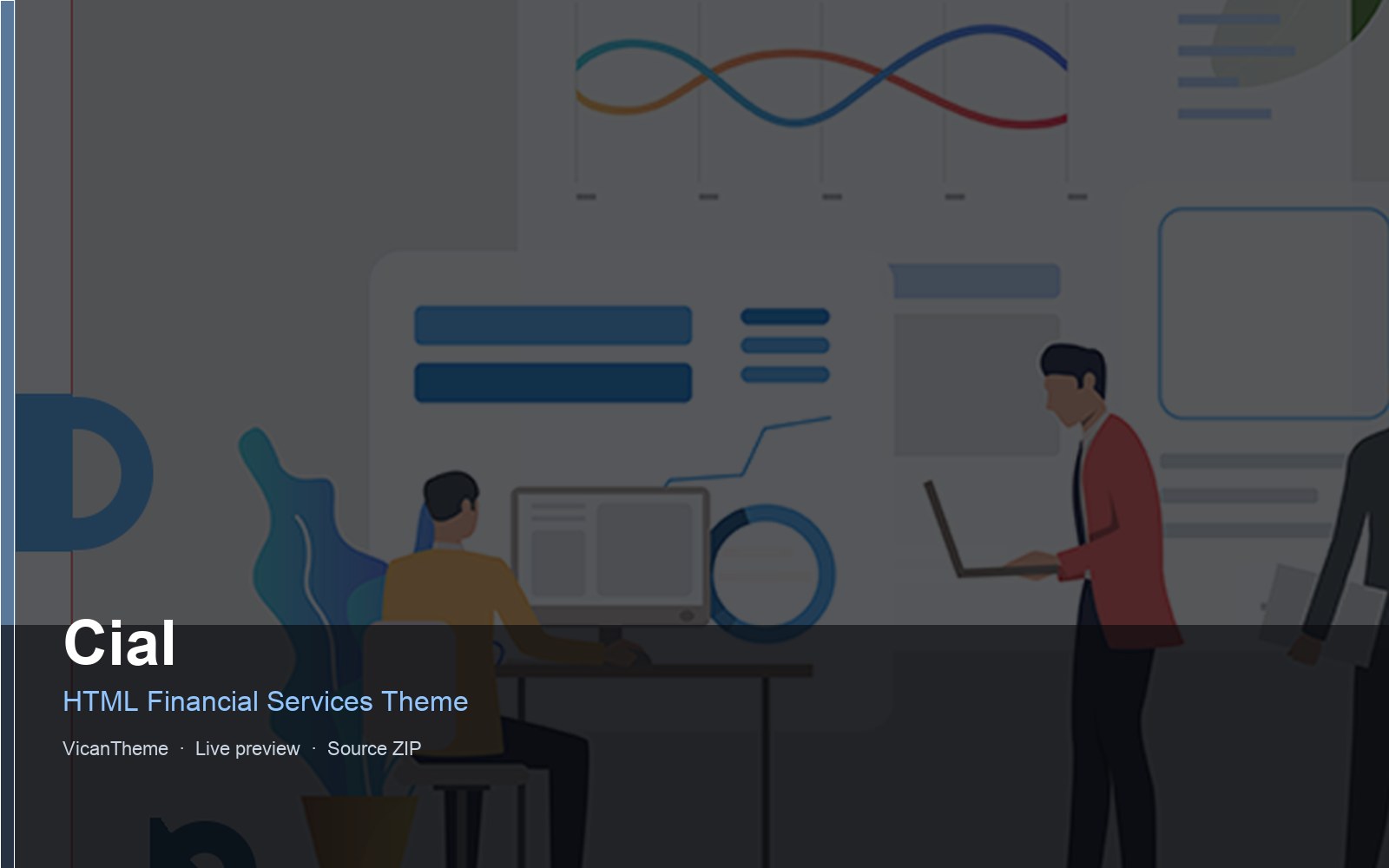 Cial — HTML Financial Services Theme