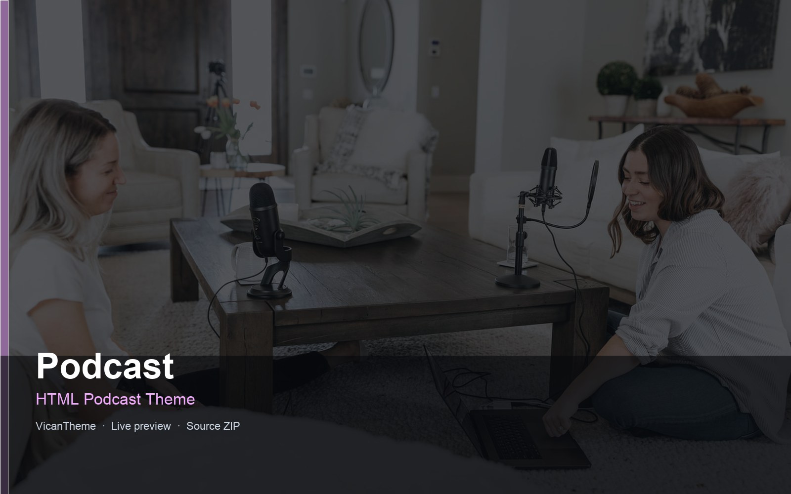 Podcast — HTML Podcast Theme