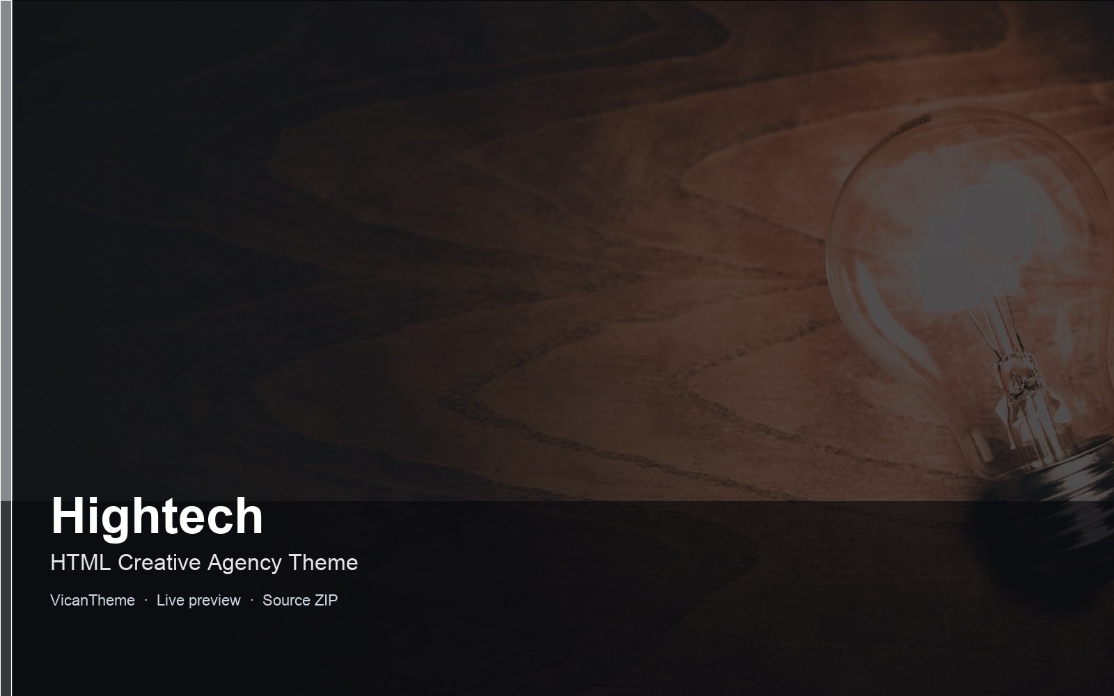 Hightech — HTML Creative Agency Theme