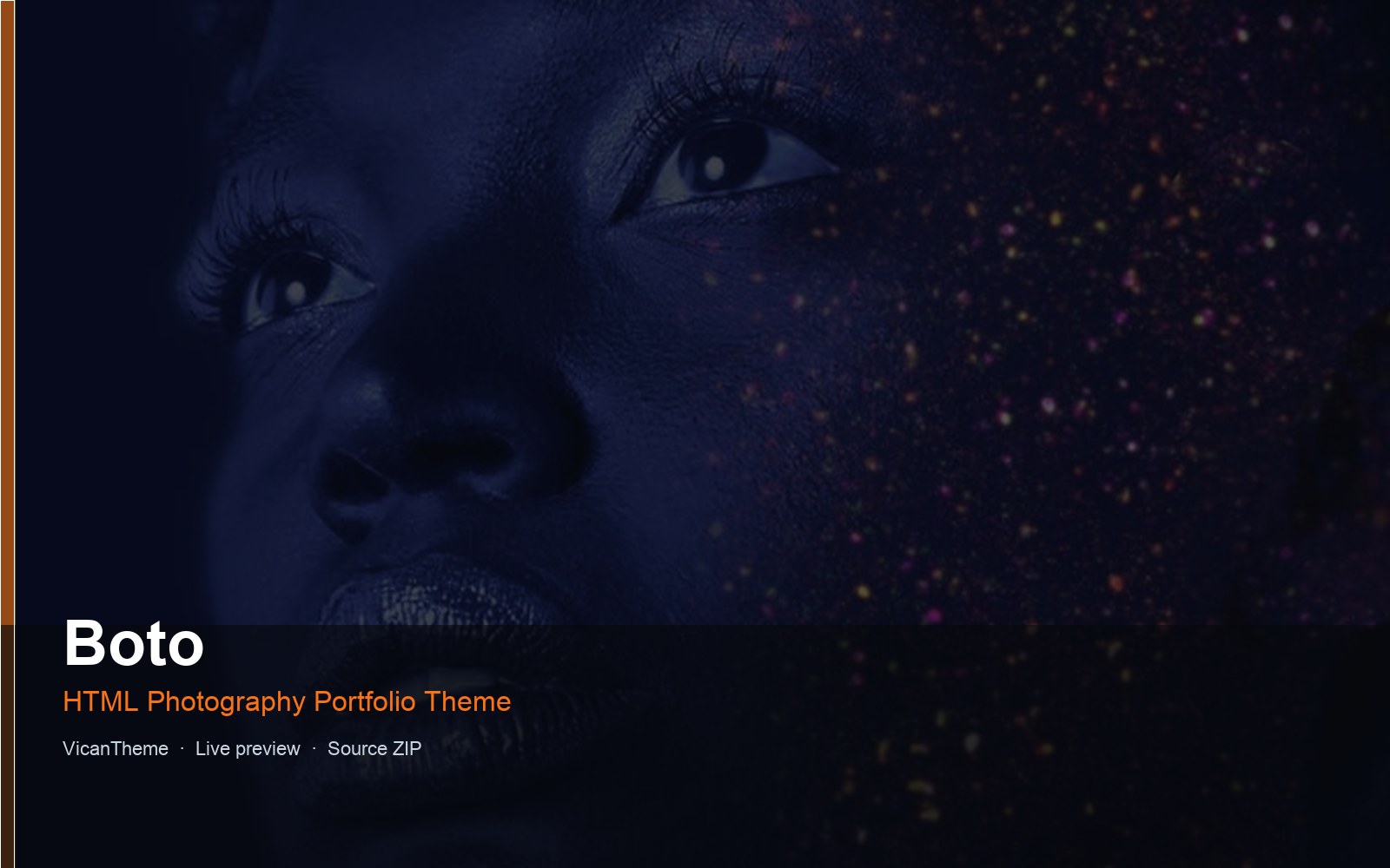 Boto — HTML Photography Portfolio Theme