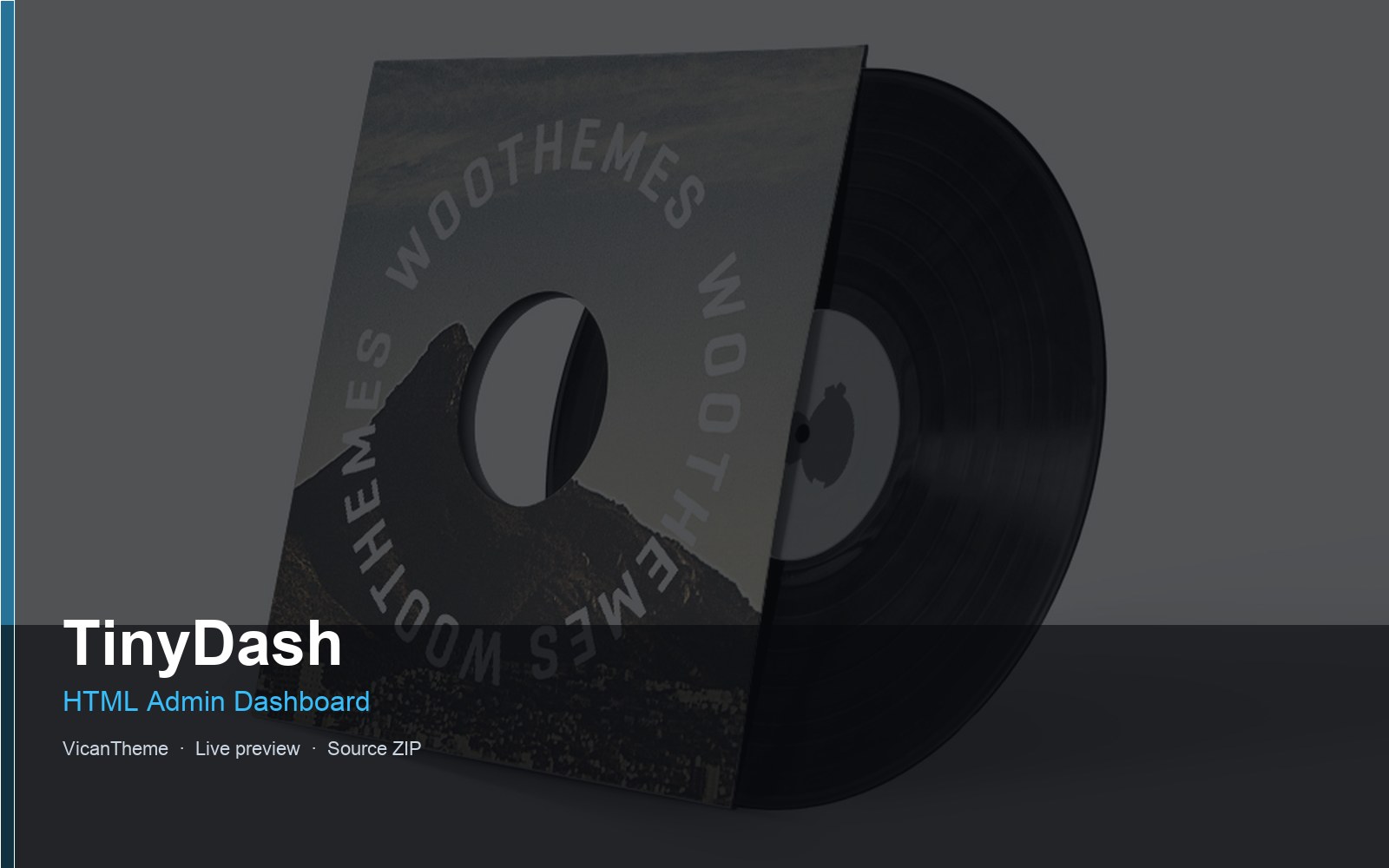 TinyDash — HTML Admin Dashboard