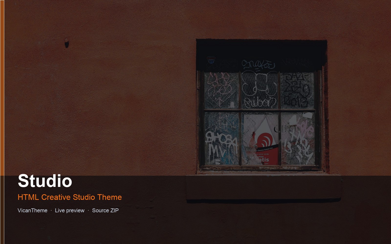 Studio — HTML Creative Studio Theme