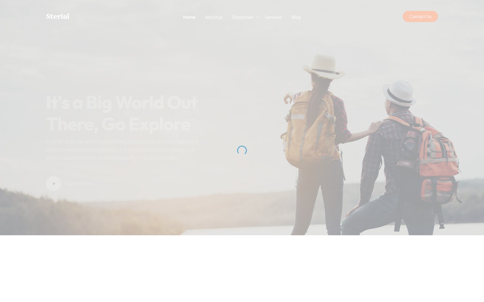 Sterial - HTML Corporate, SaaS & Agency Theme