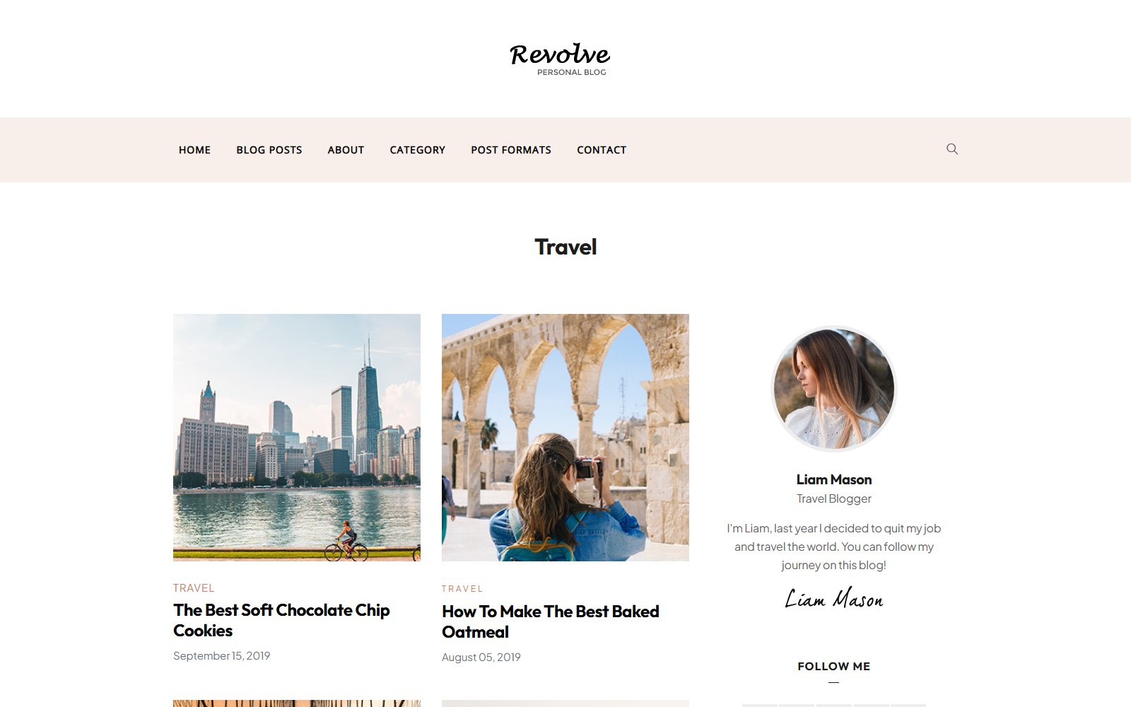 Revolve - HTML Corporate, SaaS & Agency Theme fashion screen