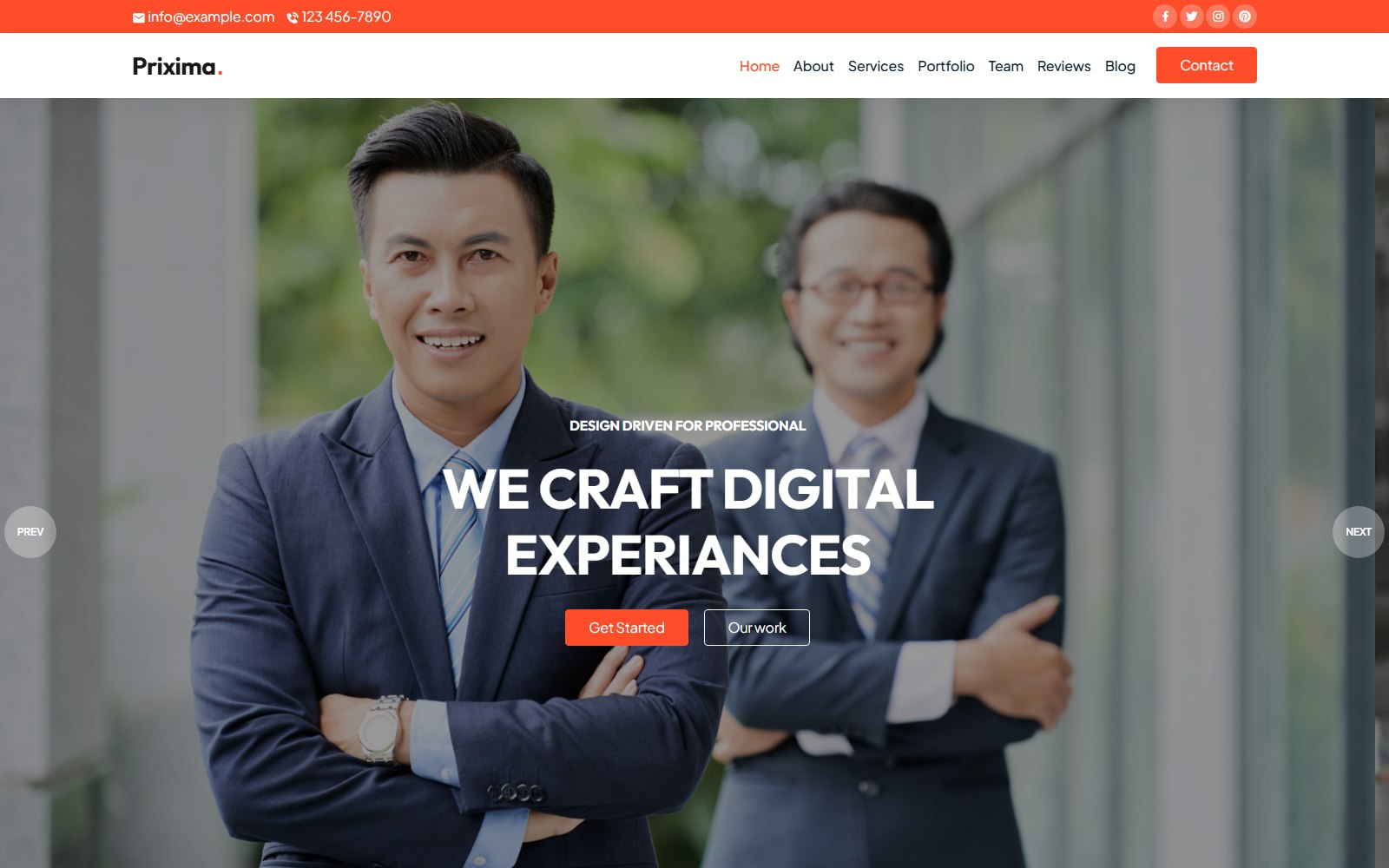 Prixima - HTML Education & LMS Theme