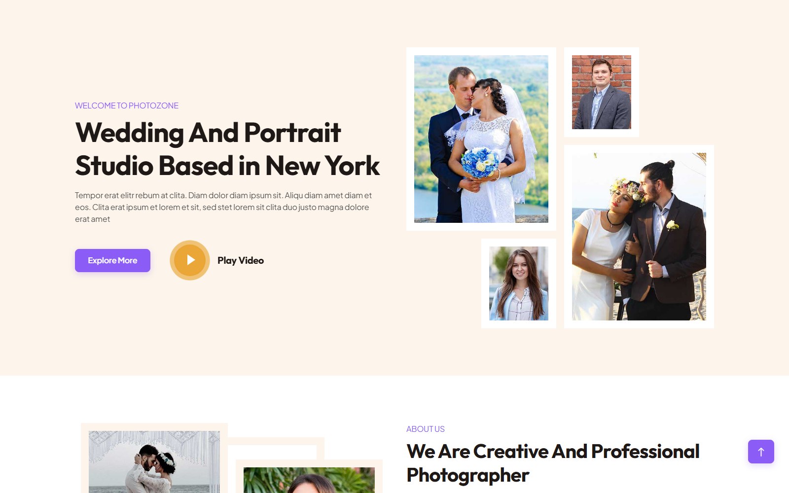 Photozone - HTML Media, Gaming & Entertainment Theme