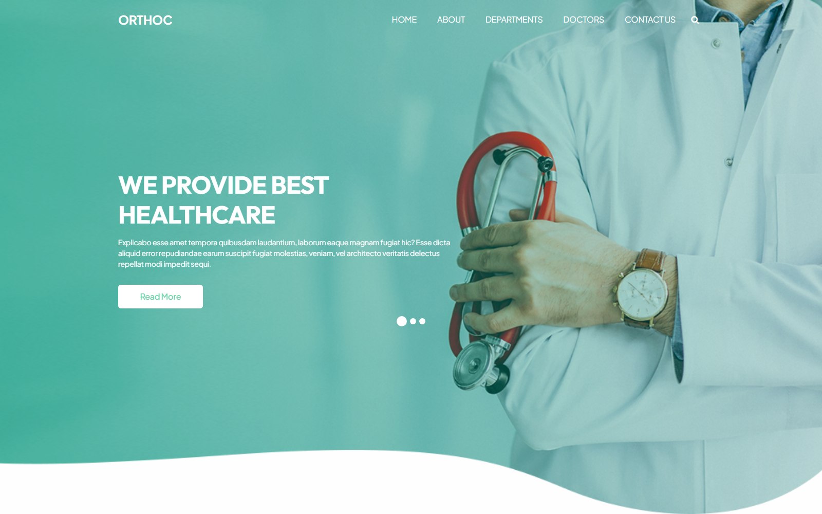 Orthoc - HTML Healthcare, Dental & Medical Theme