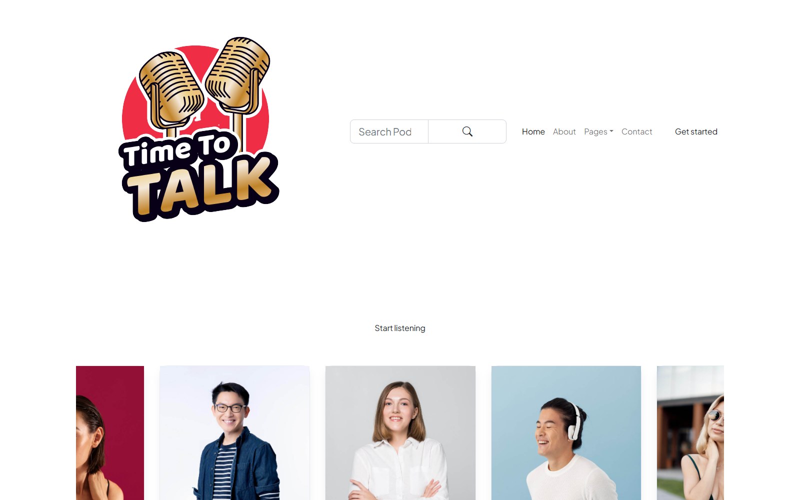 Podtalk - HTML Media, Gaming & Entertainment Theme