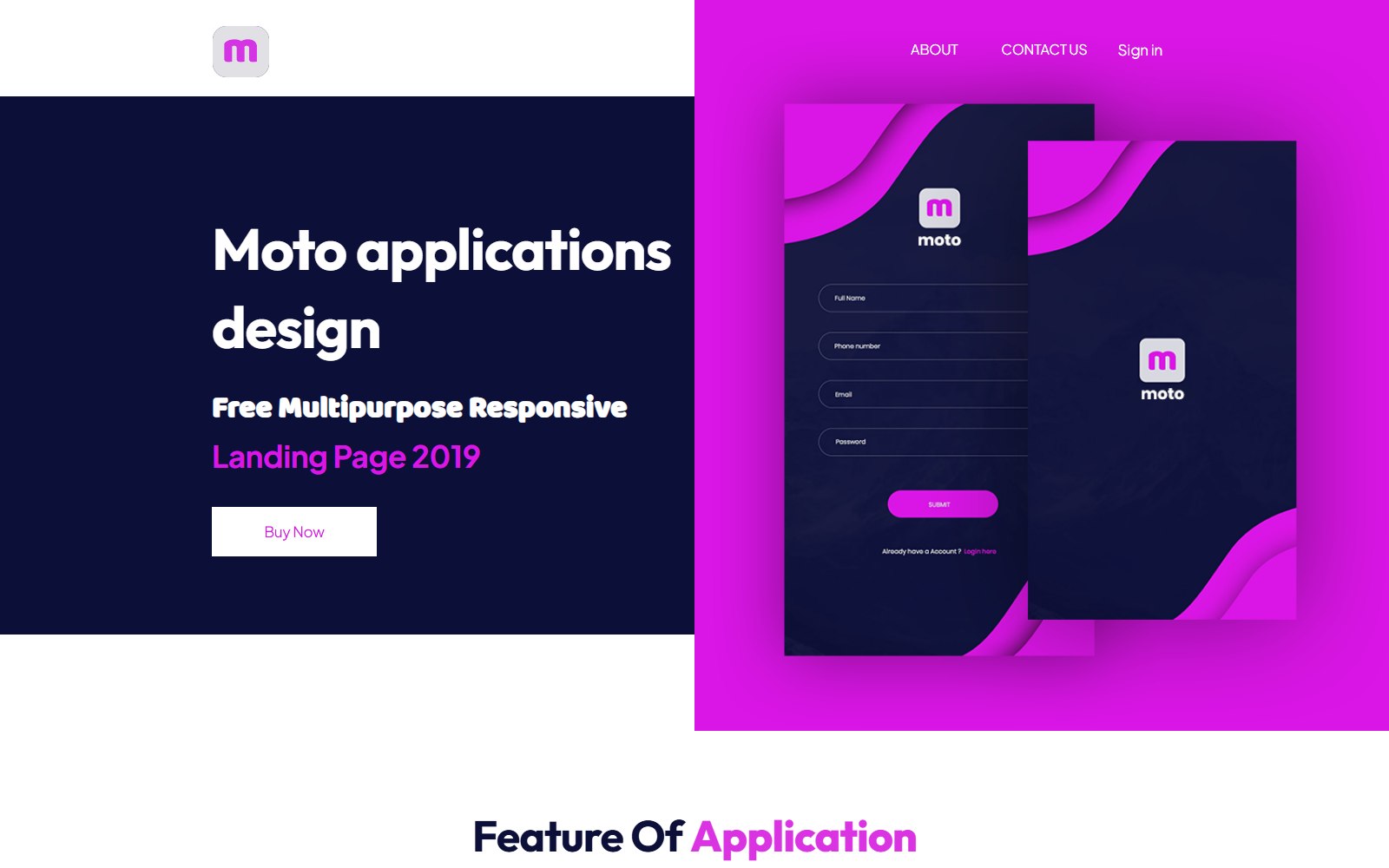 Motto - HTML Media, Gaming & Entertainment Theme