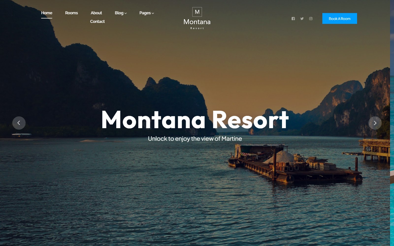 Montana - HTML Travel, Tourism & Hospitality Theme