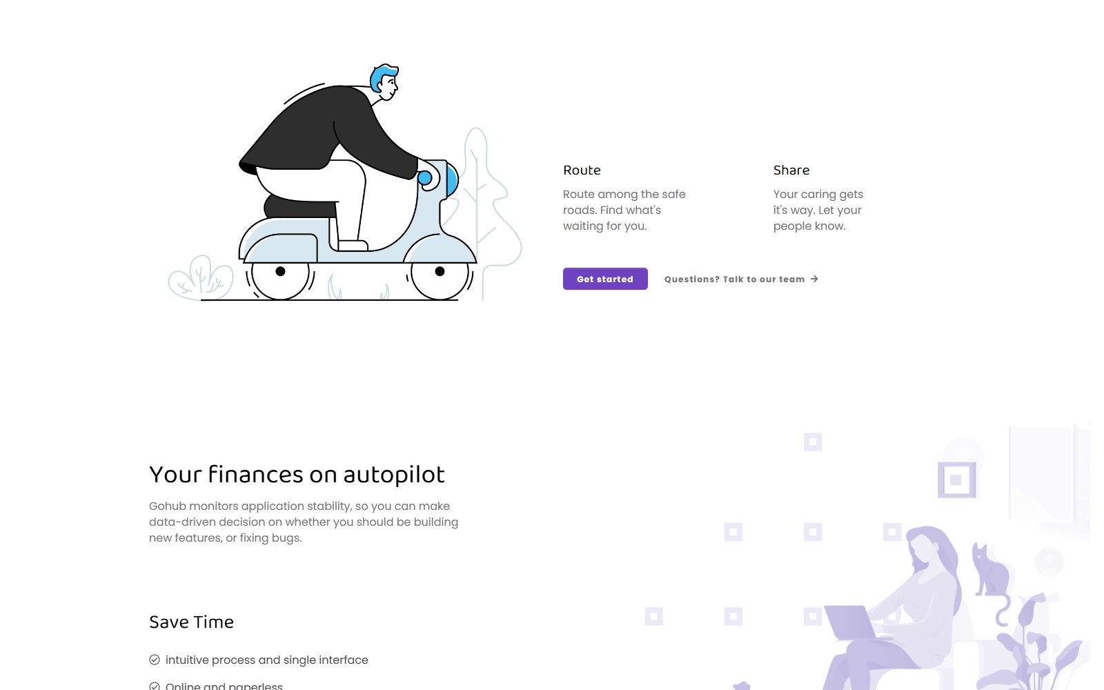 Gohub - HTML Corporate, SaaS & Agency Theme contact and details