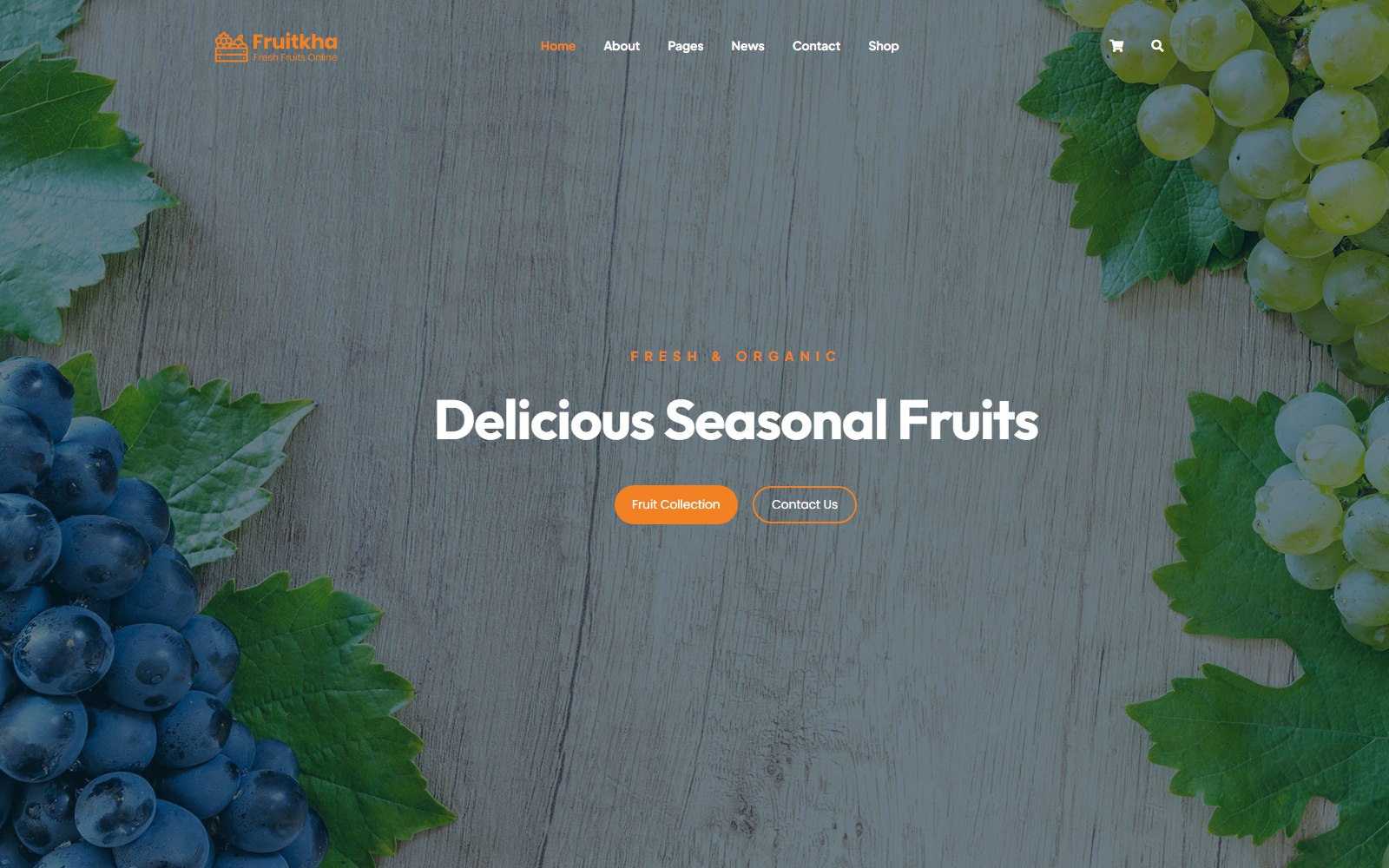 Fruitkha - HTML Agriculture & Organic Food Theme
