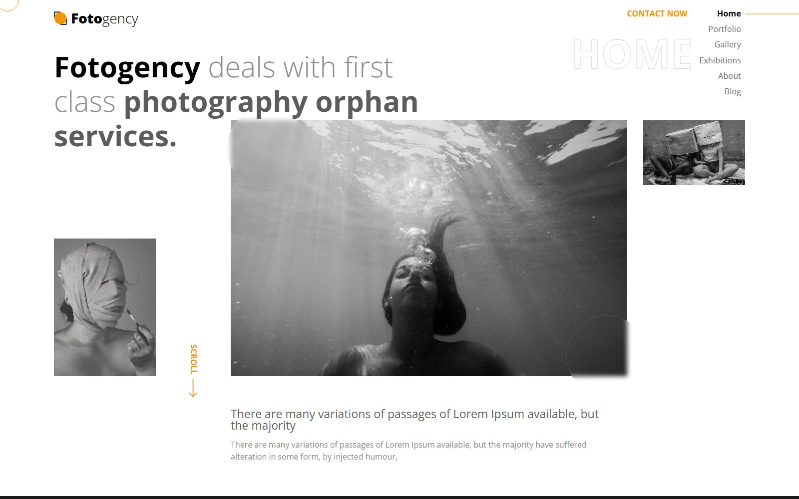 Fotogency - HTML Media, Gaming & Entertainment Theme