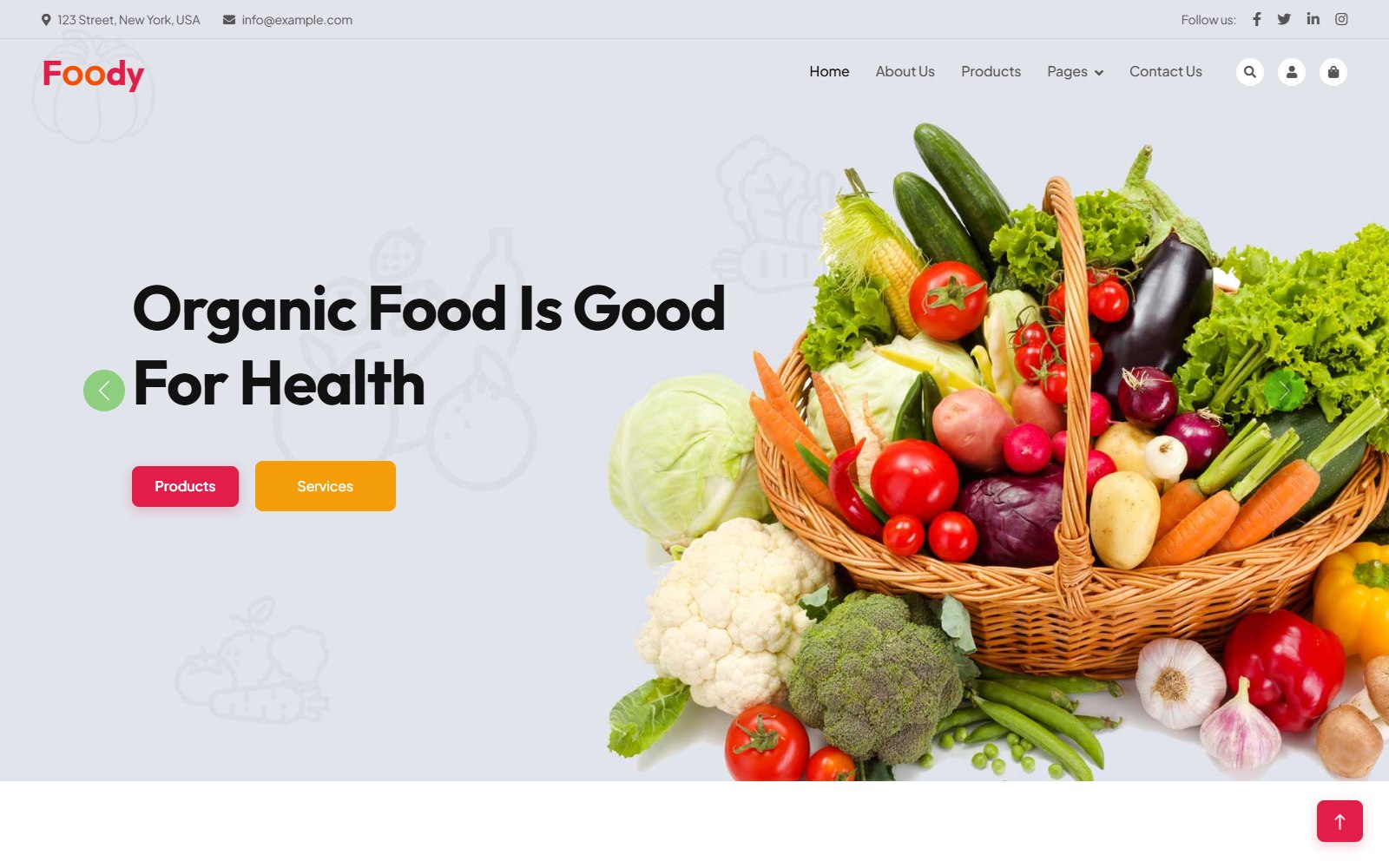 Foody2 - HTML Restaurant, Cafe & Bakery Theme