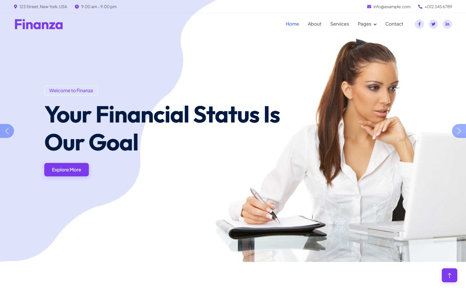 Finanza - HTML Finance, Crypto & Banking Theme