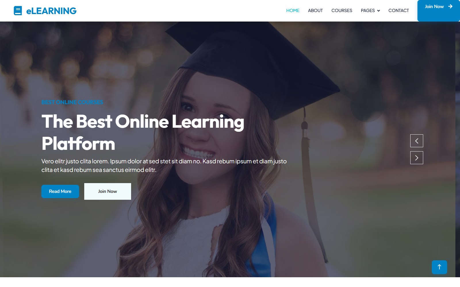 Elearning - HTML Corporate, SaaS & Agency Theme