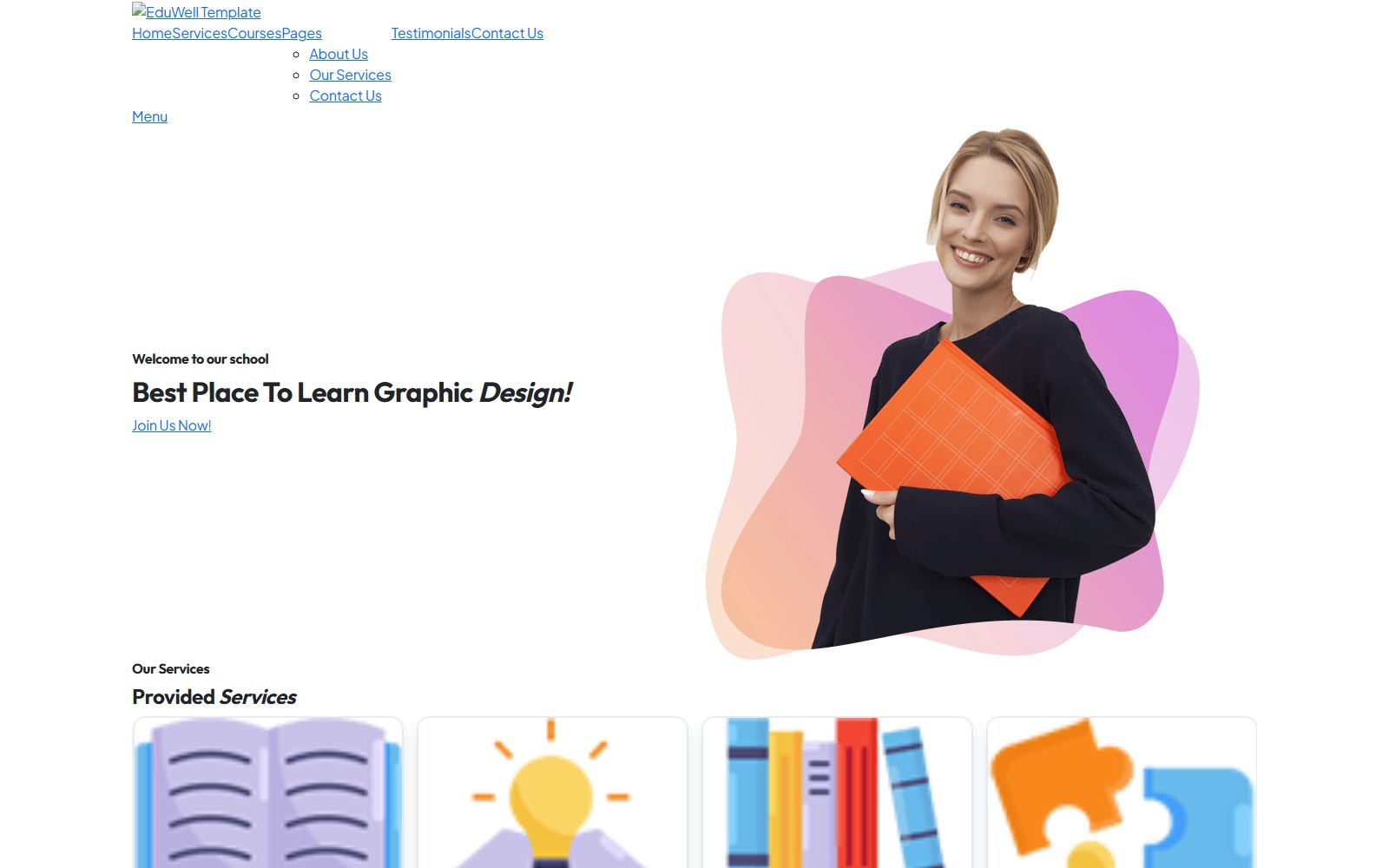 Eduwell - HTML Education & LMS Theme
