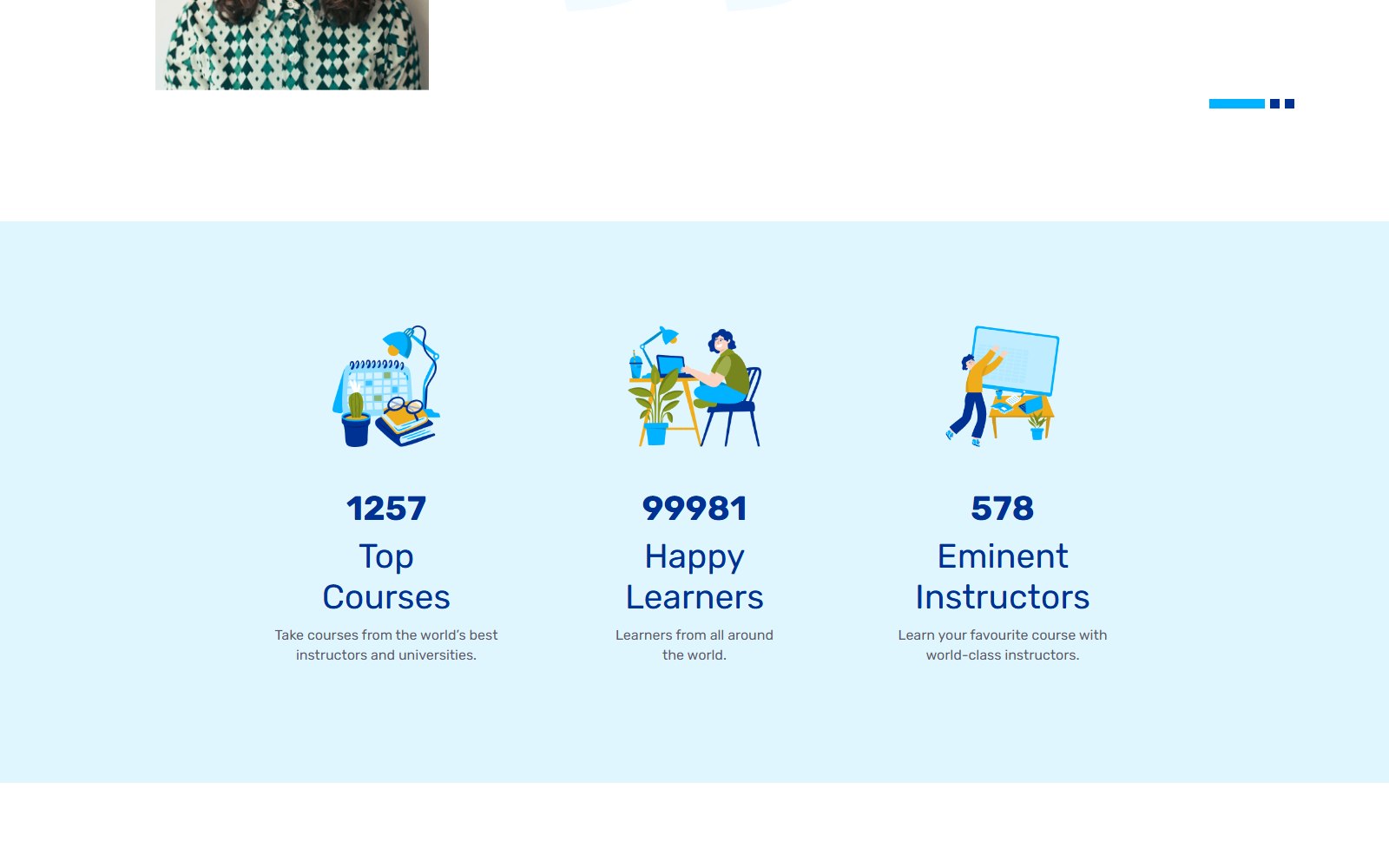 Eduprix - HTML Education & LMS Theme cards and pricing