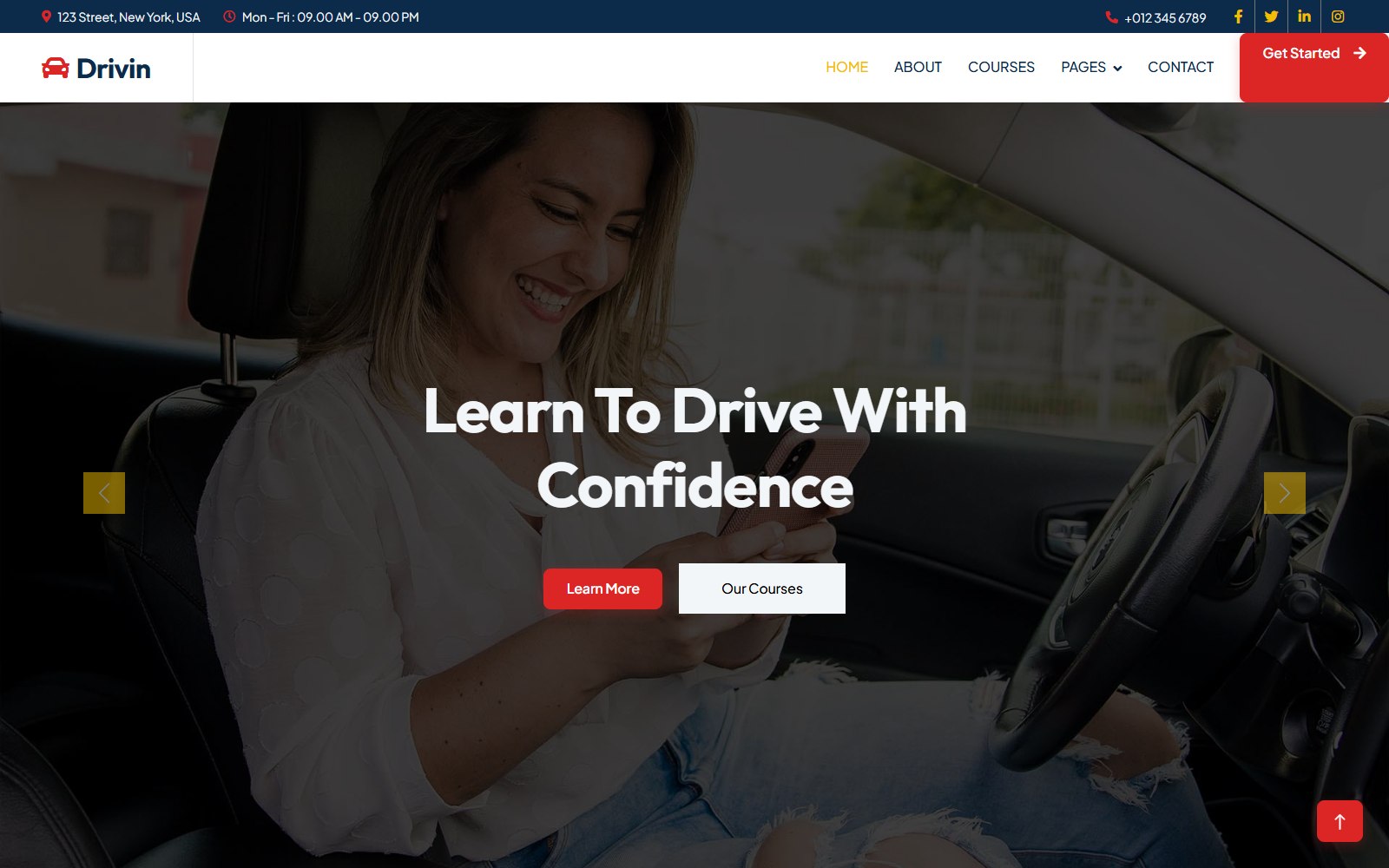 Drivin - HTML Automotive & Car Services Theme
