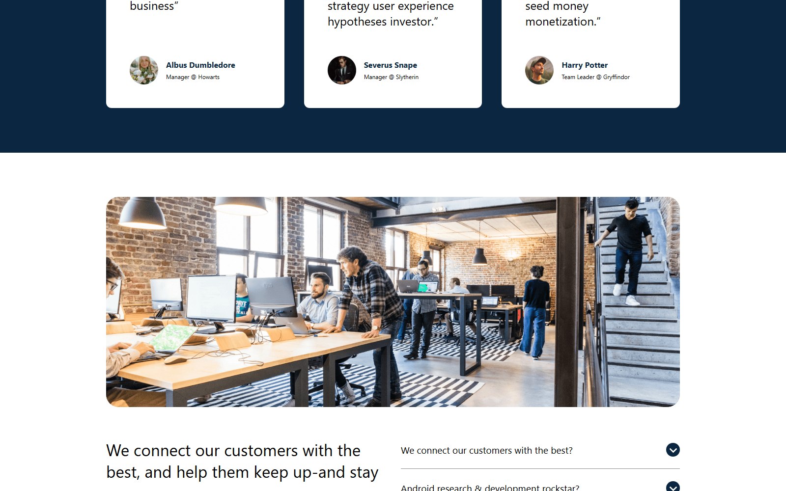 Boldo - HTML Corporate, SaaS & Agency Theme contact and details
