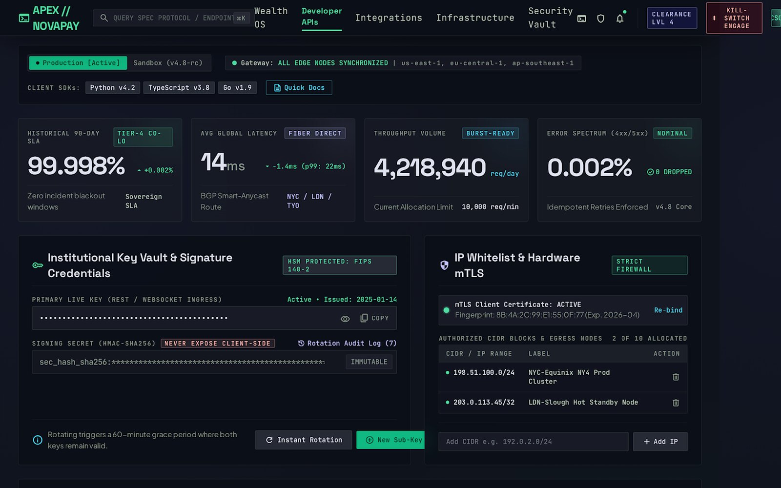 Apex Wealth Developer Api Open Banking Gateway