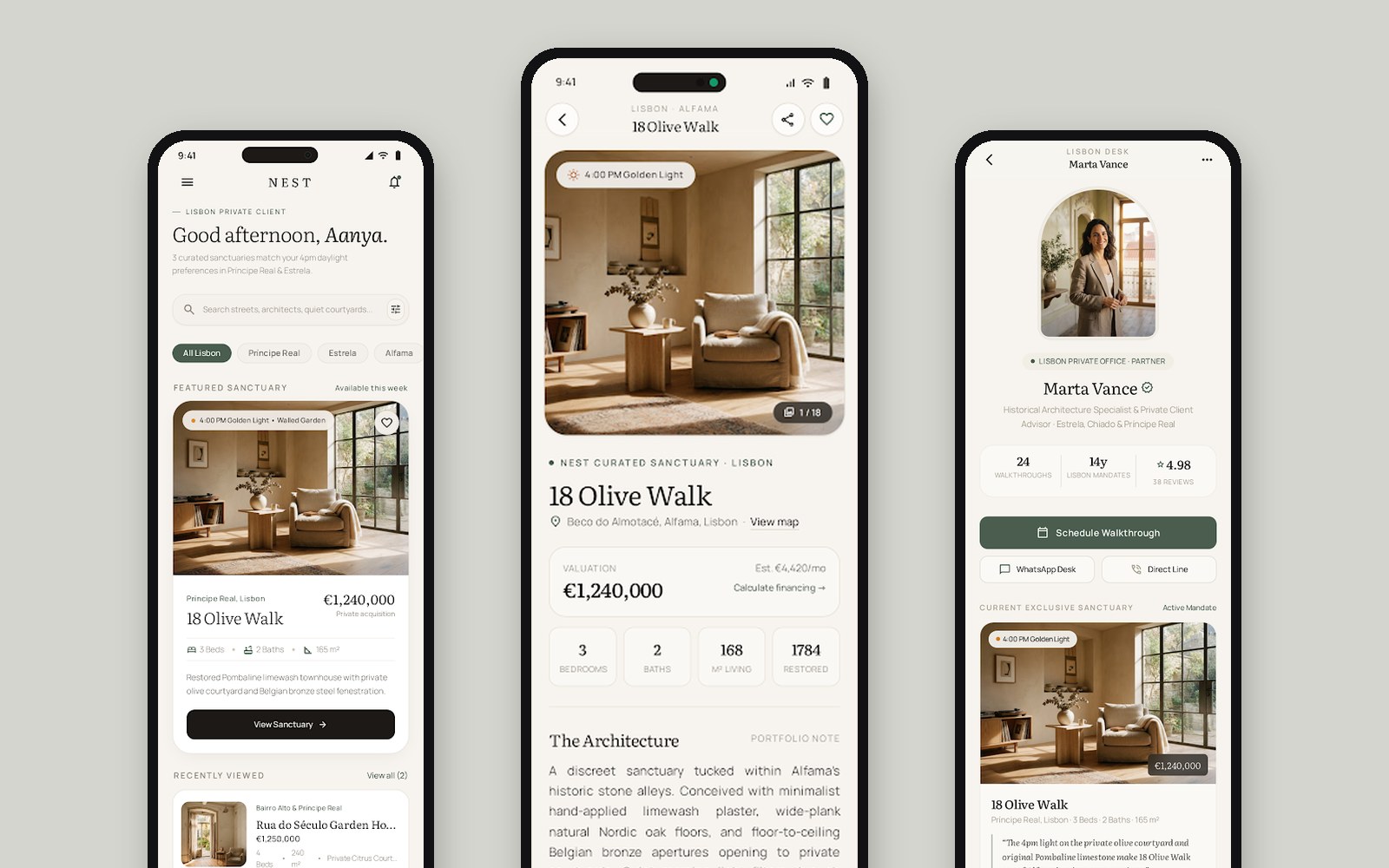 NEST — Editorial Real Estate iOS UI Kit