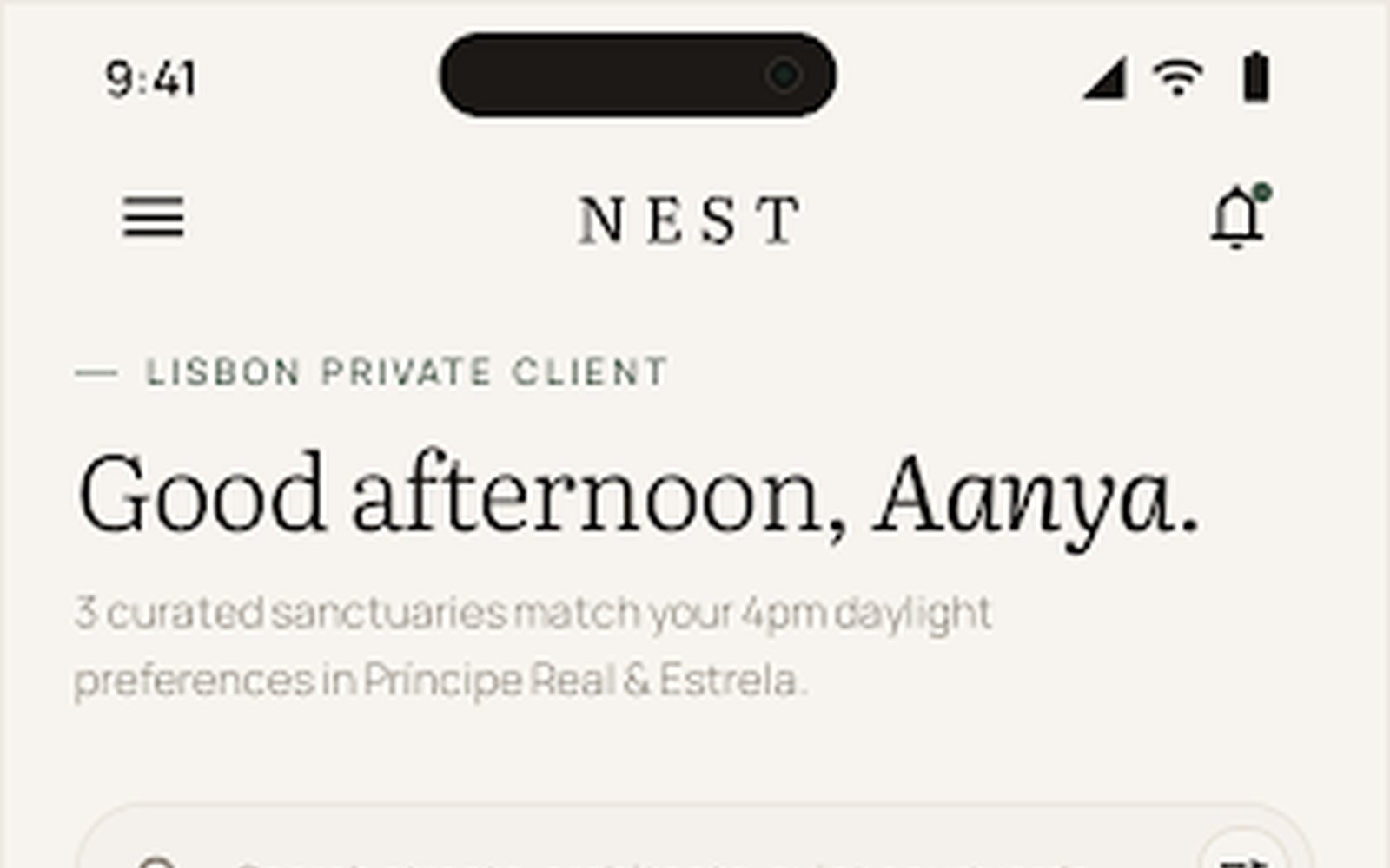 Nest Discover Lisbon Home