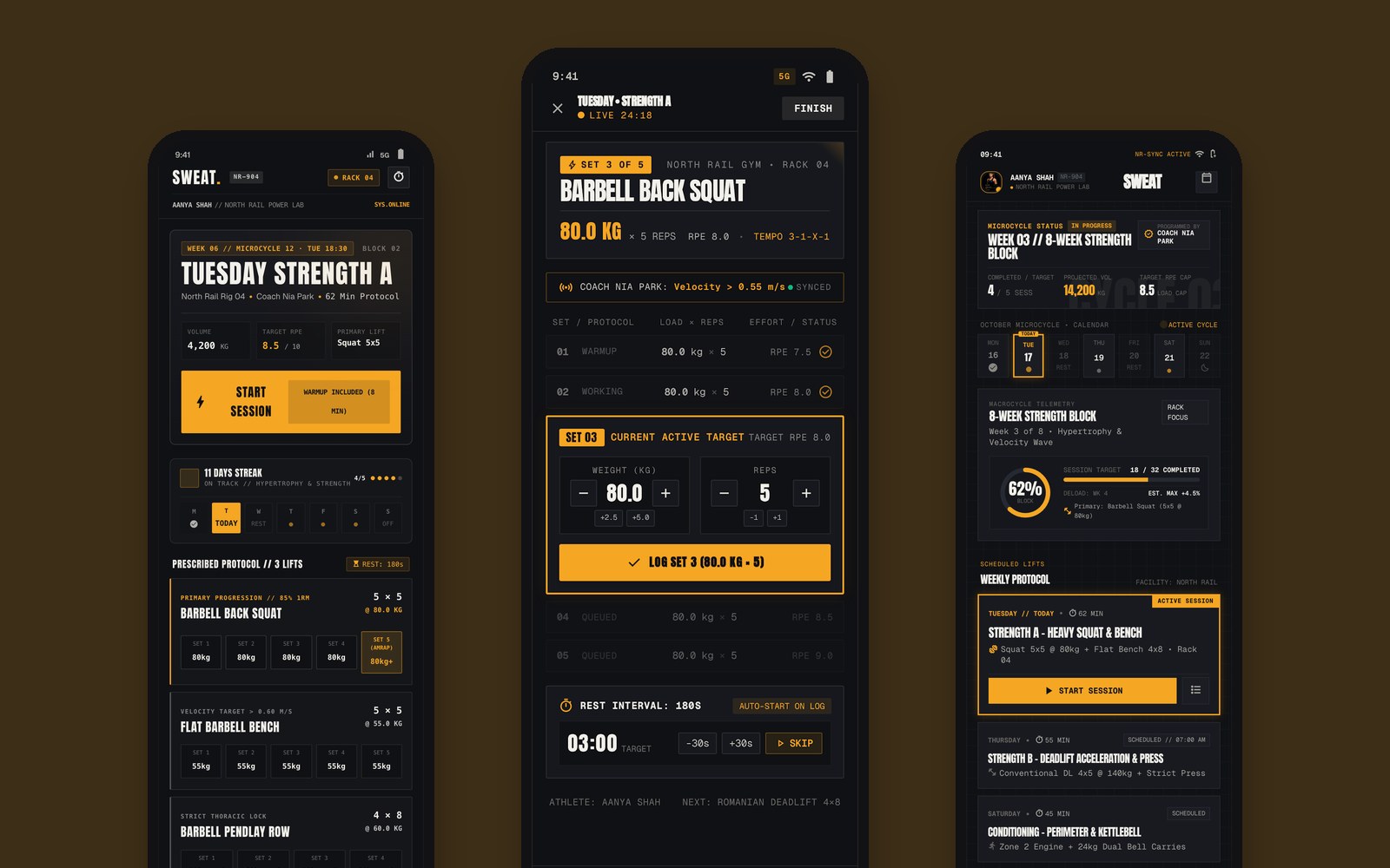SWEAT — Strength Training iOS UI Kit