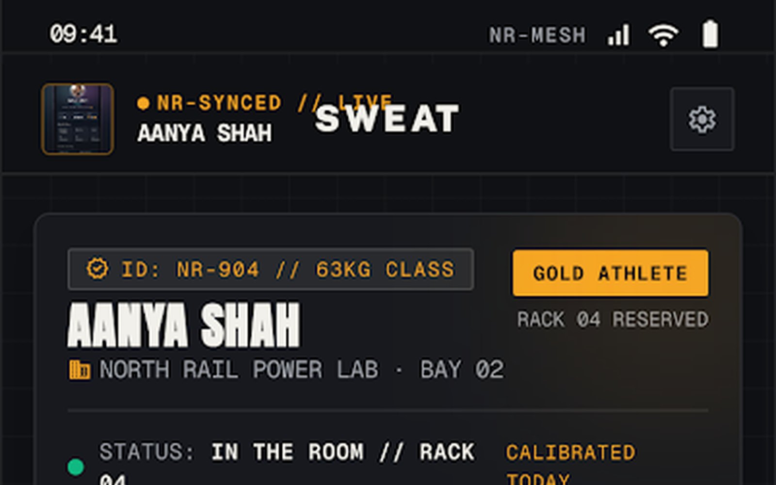 Profile Aanya Shah Sweat