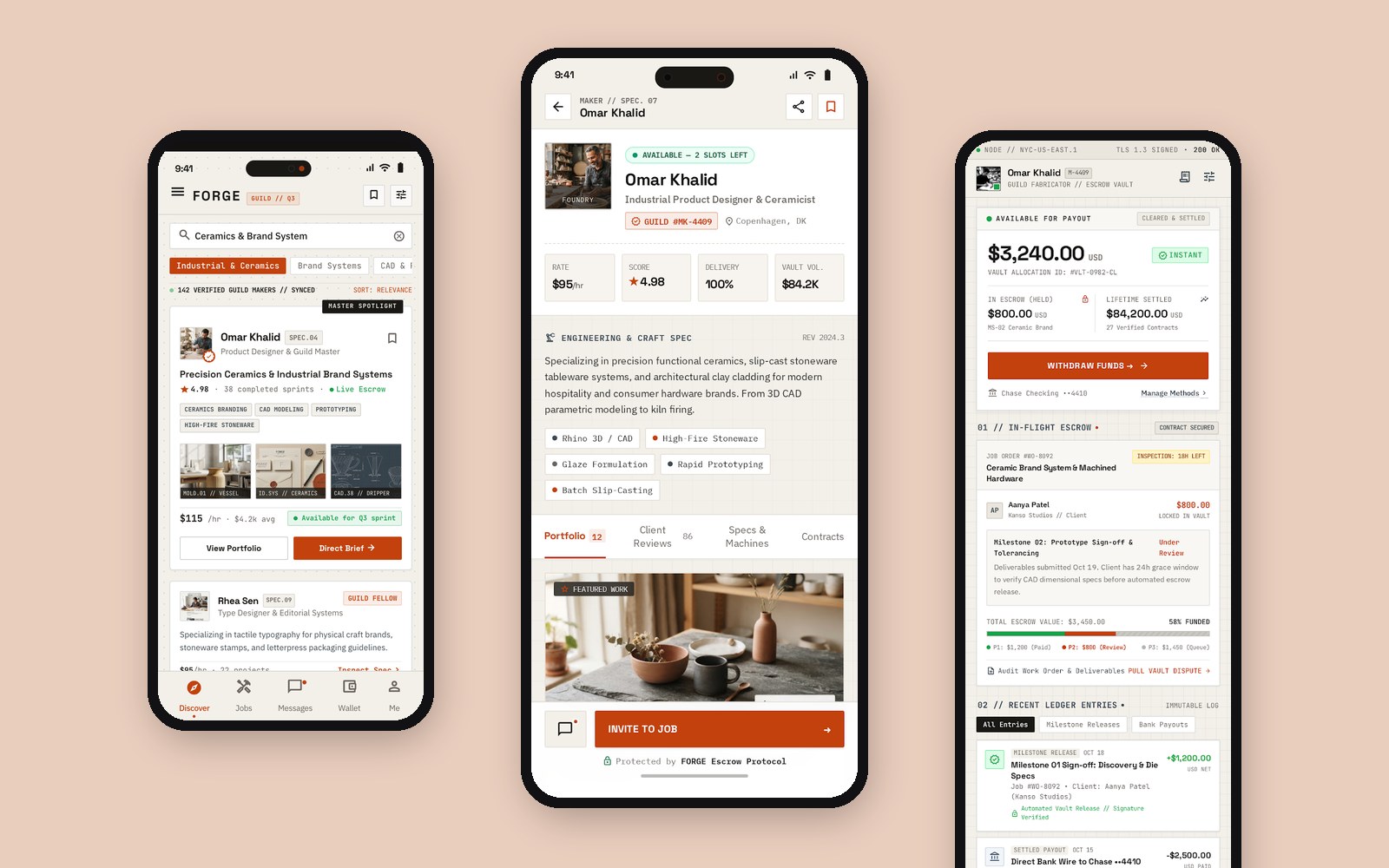 FORGE — Freelance Marketplace iOS UI Kit