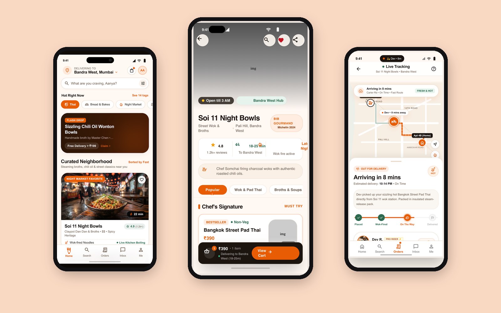 BITE — Street Food Delivery iOS UI Kit