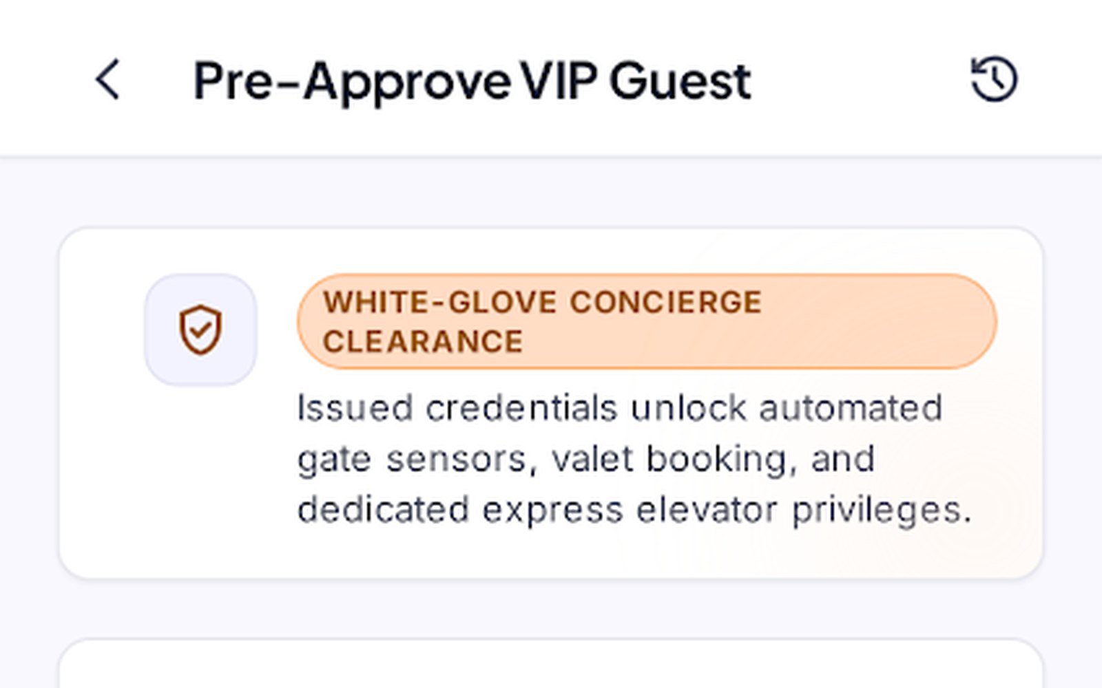 Resident Vip Guest Pass